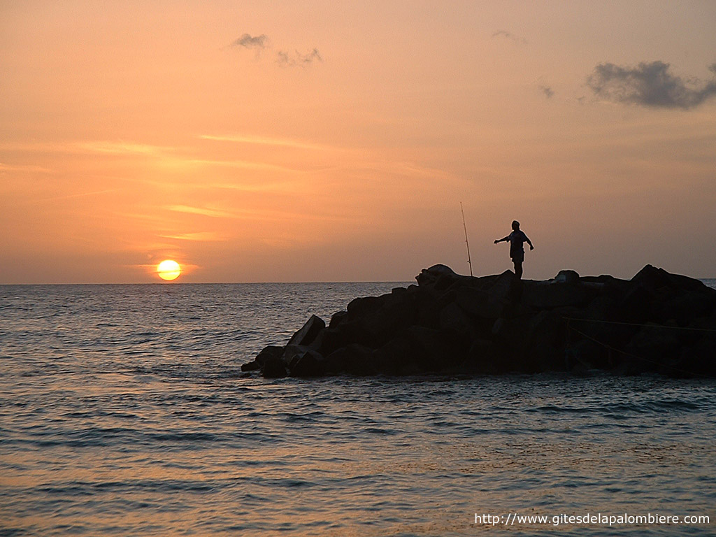 Coucher de soleil  Grand'Rivire