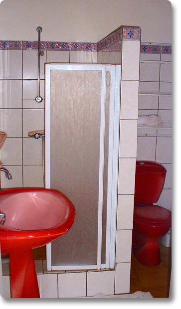 Cabinet de toilette de notre g�te de France