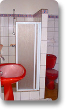 Cabinet de toilette de notre g�te de France